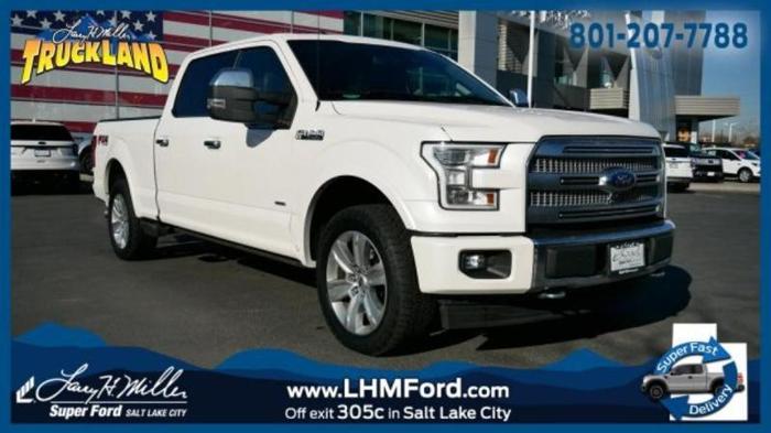 2015 ford f-150 platinum 4x4 platinum 4dr supercrew 6.5 ft. sb for sale in salt lake city, utah