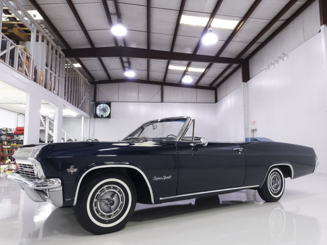 1965 chevrolet impala ss convertible, known history from new! #s matching!