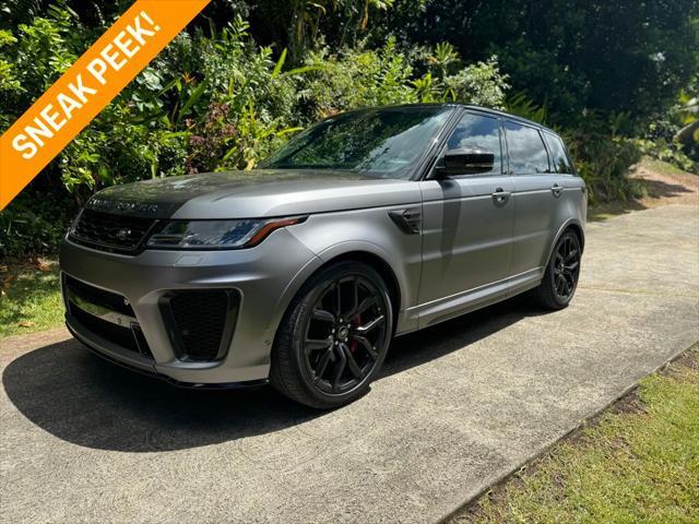 2022 land rover range rover sport svr