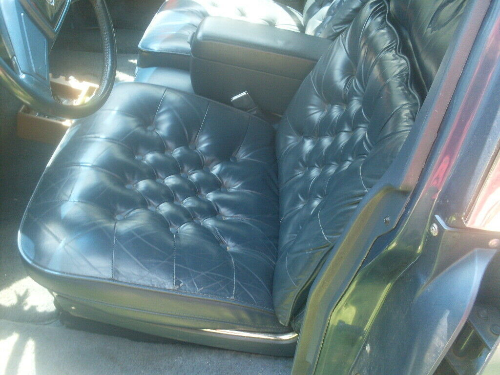 1992 cadillac brougham 5.7 button tuck leather seats