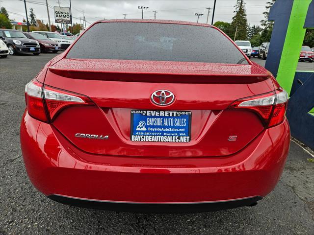 2016 toyota corolla s