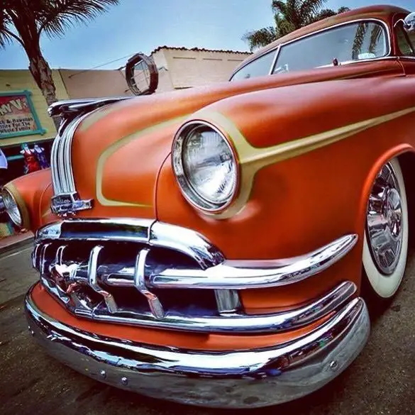 kustom 1950 pontiac fastback chopped