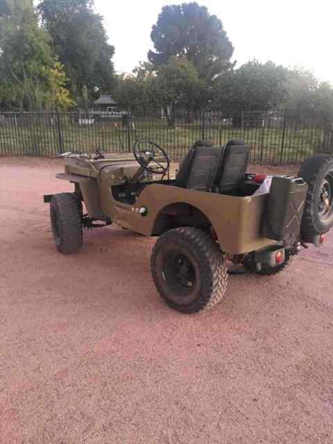 1943 jeep ford gpw brown 4wd manual off road