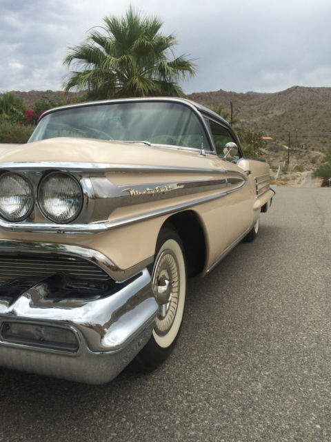 stunning 1958 oldsmobile holiday coupe with j-2 engine. loaded