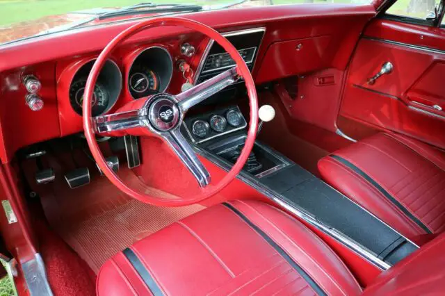 1967 chevrolet camaro rs ss 4-speed all matching