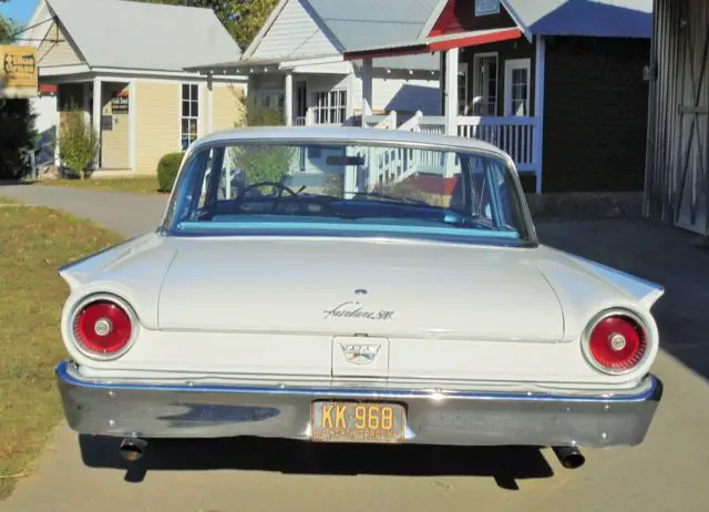 1961 ford fairlane 500 new 18" wheels and tires runs great