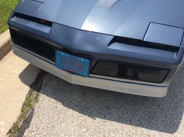 1984 pontiac firebird trans am blue 5.0l v8 4bl 4 speed automatic, 1-owner
