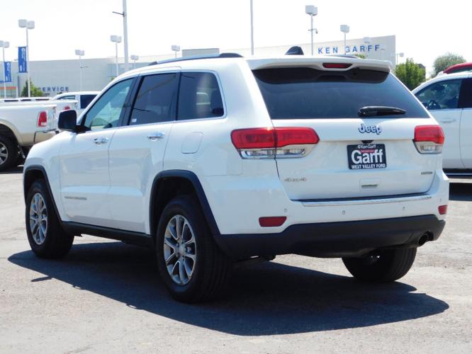 used 2016 jeep grand cherokee 4wd limited west valley city, ut 84120 for sale in salt lake city, utah