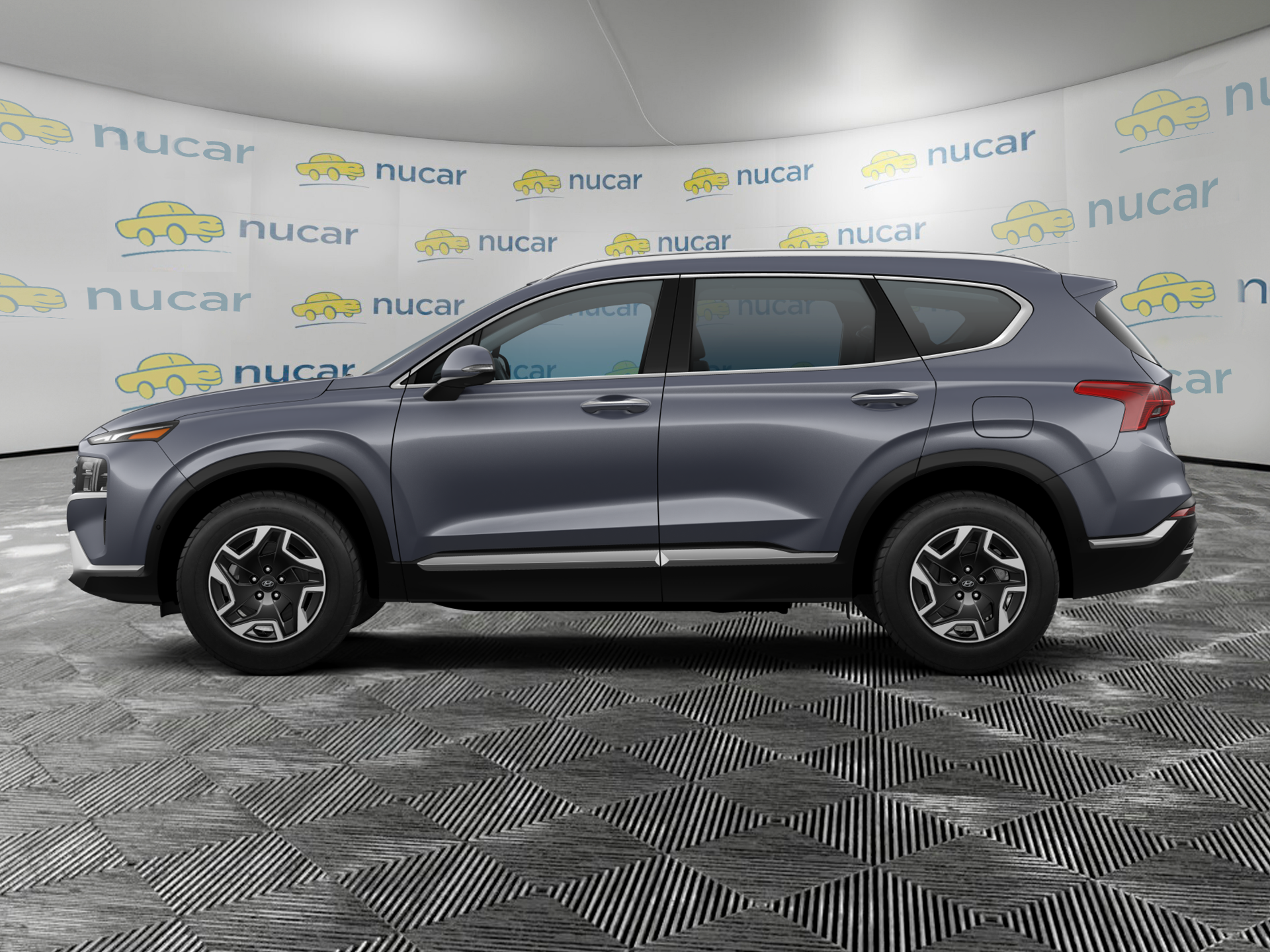 2022 hyundai santa fe hybrid blue