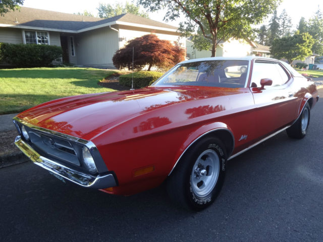 1972 ford mustang 2-door coupe 5.0l 302 v-8 w/only 69k original miles!!!