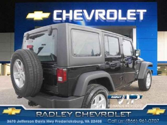 2013 jeep wrangler unlimited sport in fredericksburg, va