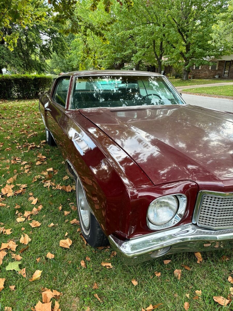1970 chevrolet monte carlo red n/a