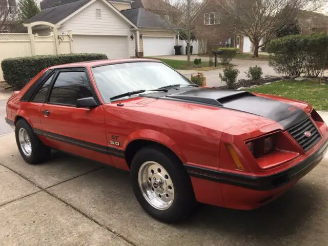 1984 ford mustang gt low miles