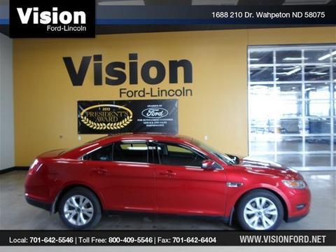 2012 ford taurus sel wahpeton, nd for sale in wahpeton, north dakota