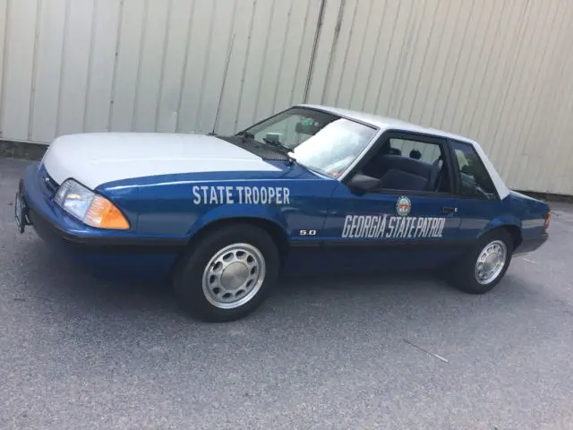 1991 mustang ssp georgia state patrol