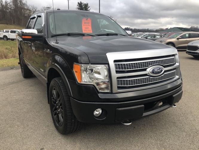 used 2012 ford f150 supercrew platinum washington, pa 15301 for sale in washington, pennsylvania