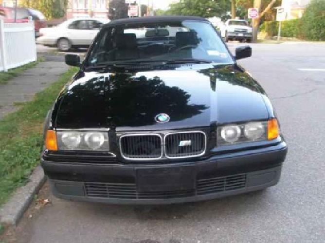 1994 bmw 3 series 2dr convertible 318ic black, 139,070 mi in harrison, ny