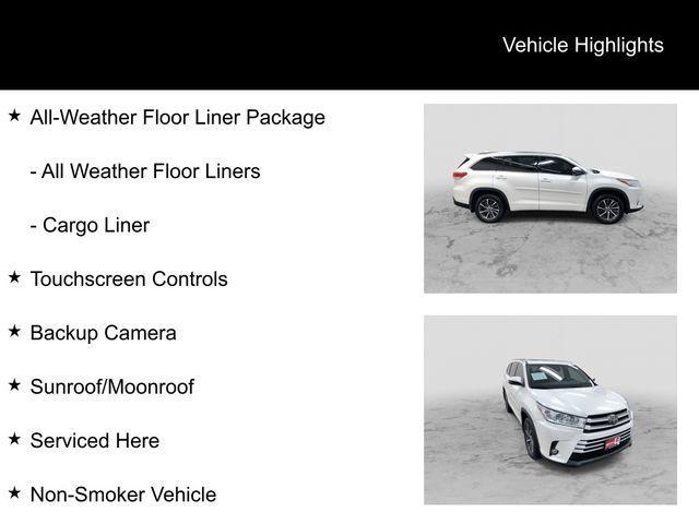 2017 toyota highlander xle