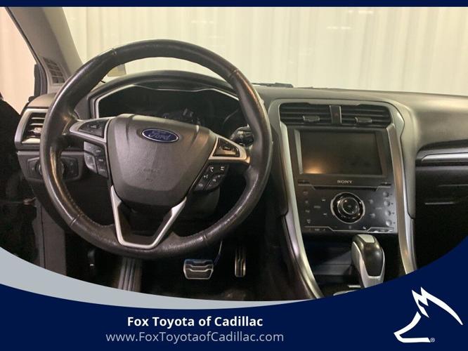 used 2014 ford fusion titanium awd cadillac, mi 49601 for sale in cadillac, michigan