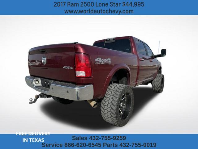 2017 ram 2500 lone star crew cab 4x4 6'4' box