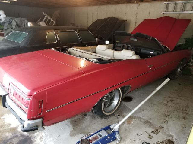 1972 pontiac catalina convertible - one owner - very low reserve