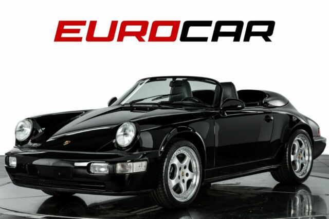 1994 porsche 911 carrera speedster 3.6l h6 247hp 228ft. lbs. black