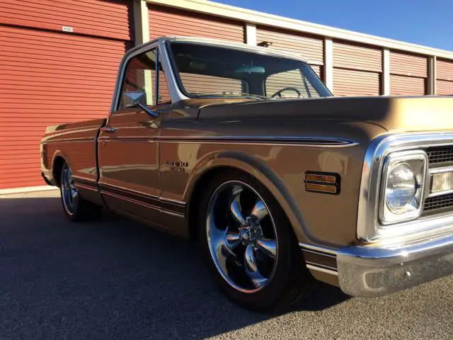 1970 chevy c-10. beautiful gold color. see it and believe it!!!