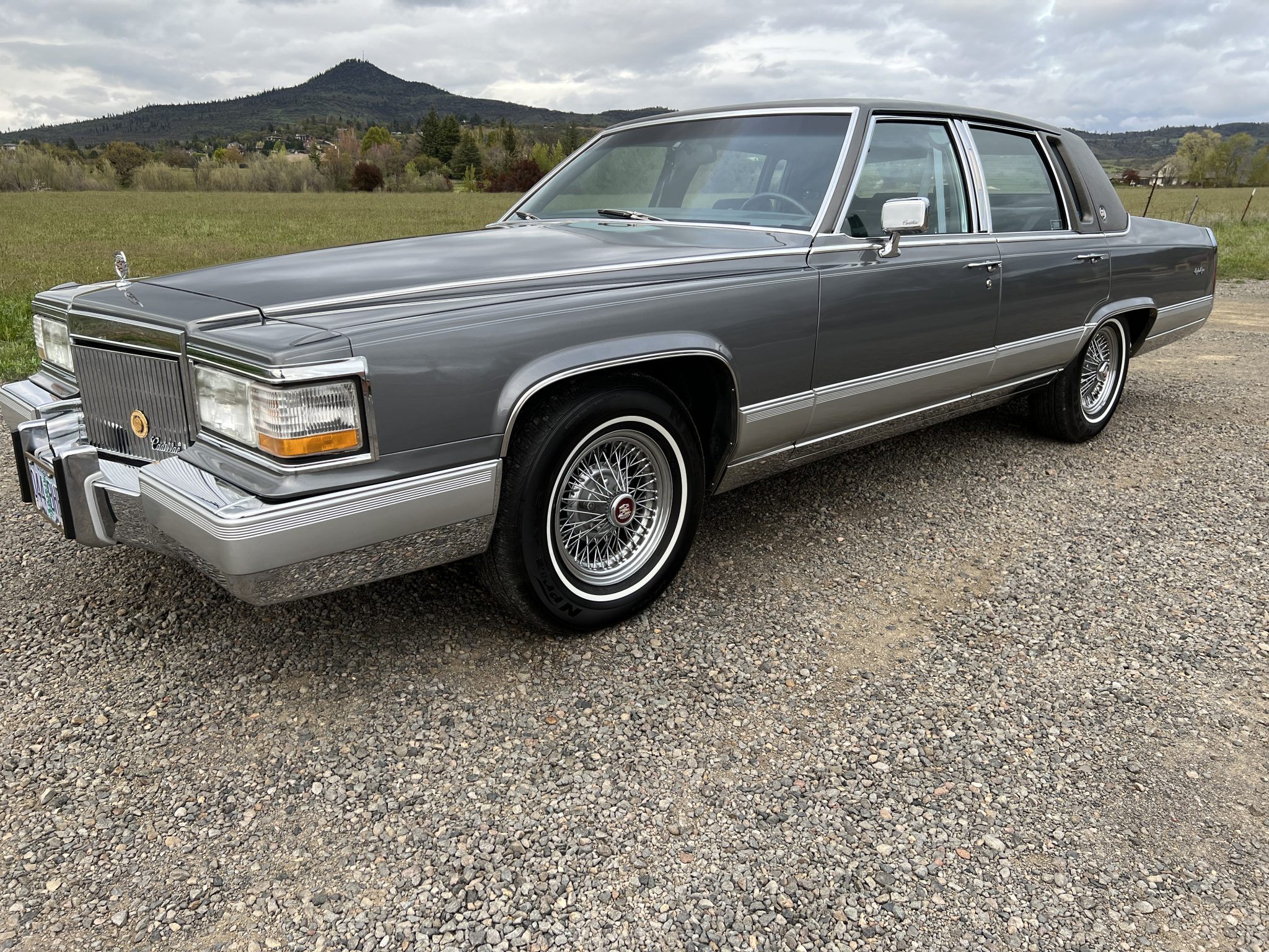 31k-mile 1990 cadillac brougham d'elegance