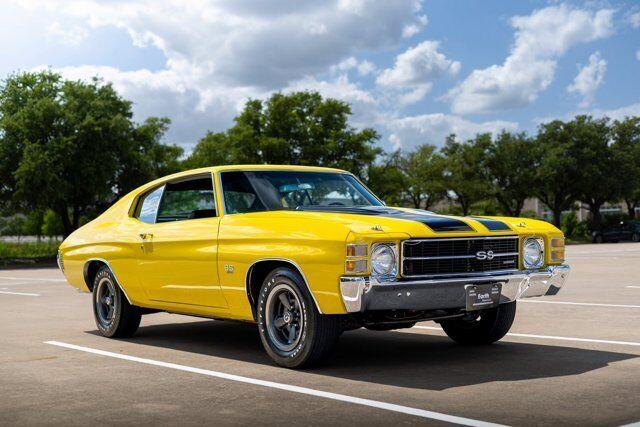 1971 chevrolet chevelle ss ls5 454/365 hp v-8