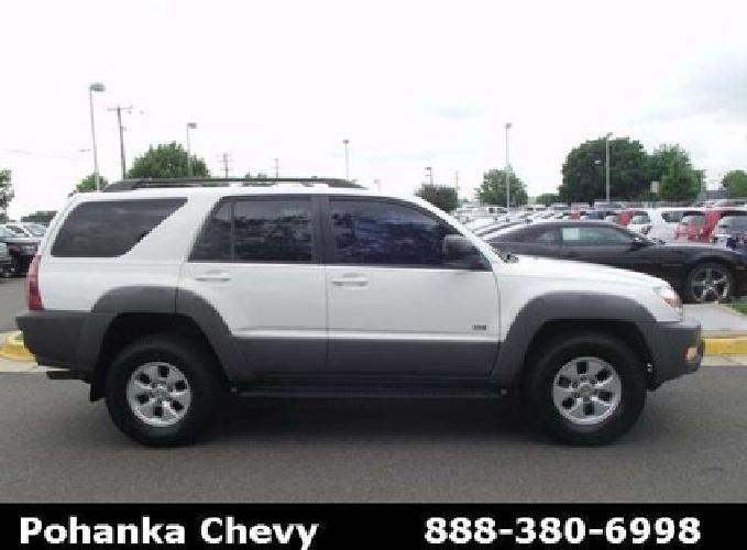 2003 toyota 4runner sport in chantilly, va