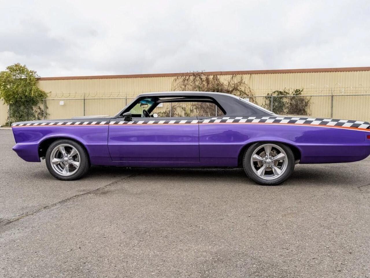 1965 pontiac gto two tone black over purple 427ci chevrolet v8