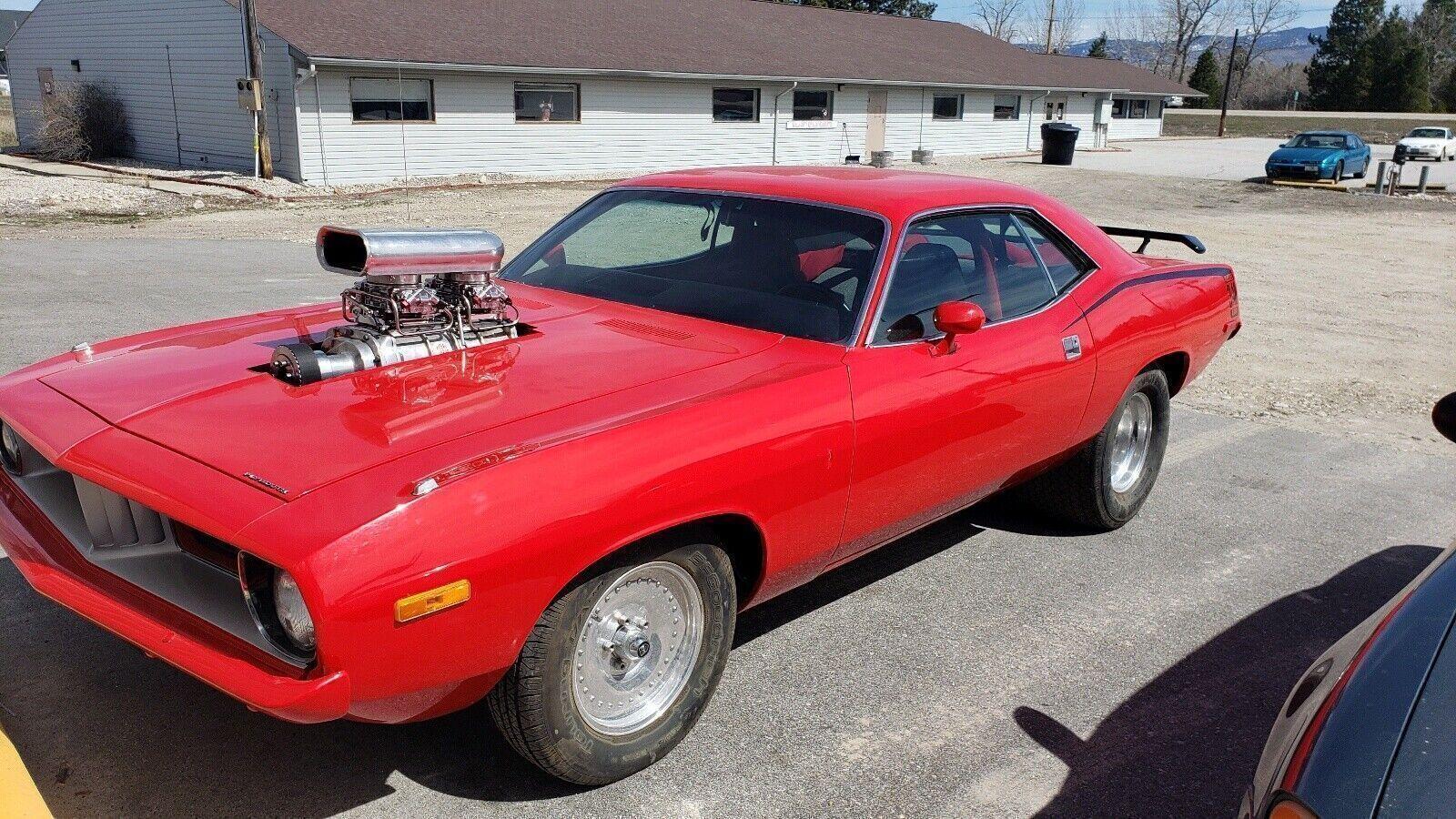1973 plymouth barracuda 340 pro street cuda v8 classic muscle car mopar coupe