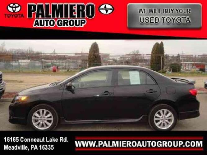 2010 toyota corolla s in meadville, pa
