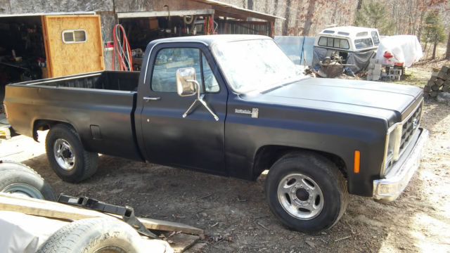 1979 chevrolet 3/4 ton pickup 2500, air, cruise, 350 v-8, auto, alloy wheels