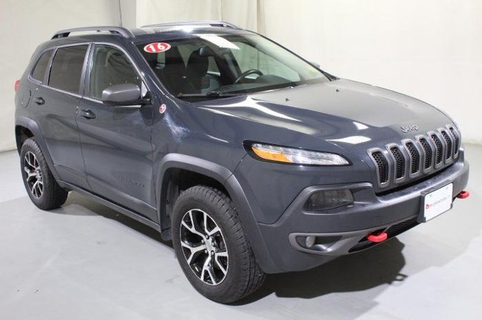 used 2016 jeep cherokee 4wd trailhawk gaylord, mi 49735 for sale in gaylord, michigan