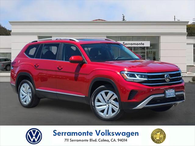 2021 volkswagen atlas 3.6l sel