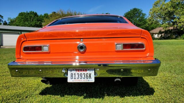 1976 ford maverick custom 347 stroker v8 grabber orange & graphics, new a/c