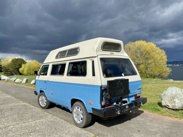 1984 volkswagen vanagon gl rv 2.3l gowesty manual rwd motorhome 17k mi on motor