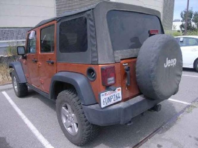 2011 jeep wrangler unlimited rubicon 4x4 6-speed manual in san rafael, ca