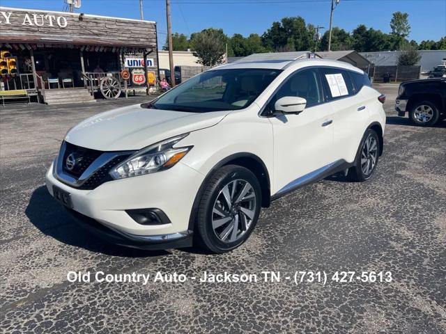 2018 nissan murano platinum