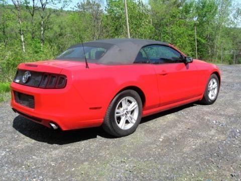 2014 ford mustang 2 door convertible for sale in montpelier, vermont