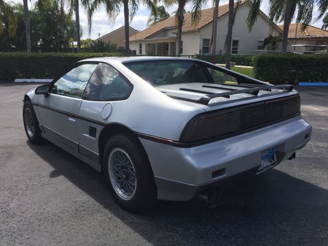 1987 pontiac fiero gt v6 one owner low miles clean autocheck sunroof bbs wheels