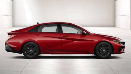 2024 hyundai elantra hybrid blue