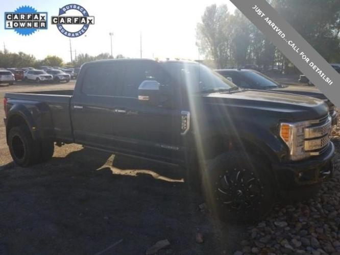 2017 ford f-350 super duty platinum 4x4 platinum 4dr crew cab 8 ft. lb drw pickup for sale in american fork, utah