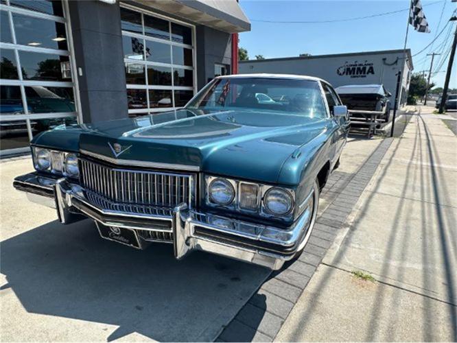 1973 cadillac sedan deville in cadillac, michigan