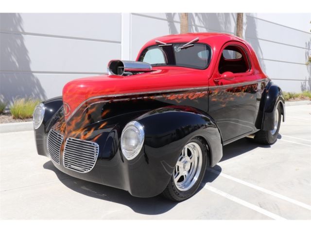 1941 willys 2 door coupe 1723 miles 502 v8 automatic