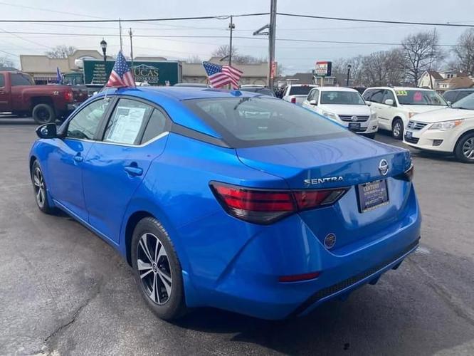 2021 nissan sentra sv sedan 4d in runnemede, new jersey