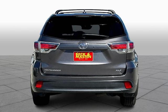 2015 toyota highlander xle