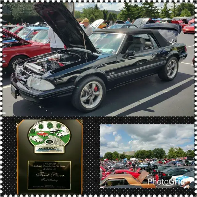 1989 ford mustang lx convertible supercharged 5.0 sleeper