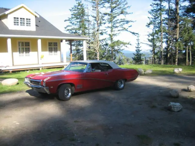 1968 buick skylark 2 dr. convertable